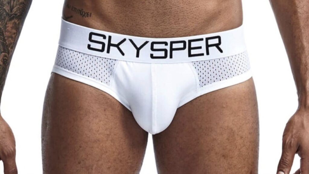 SKYSPER Men's Jockstrap Cotton & Mesh Underwear 